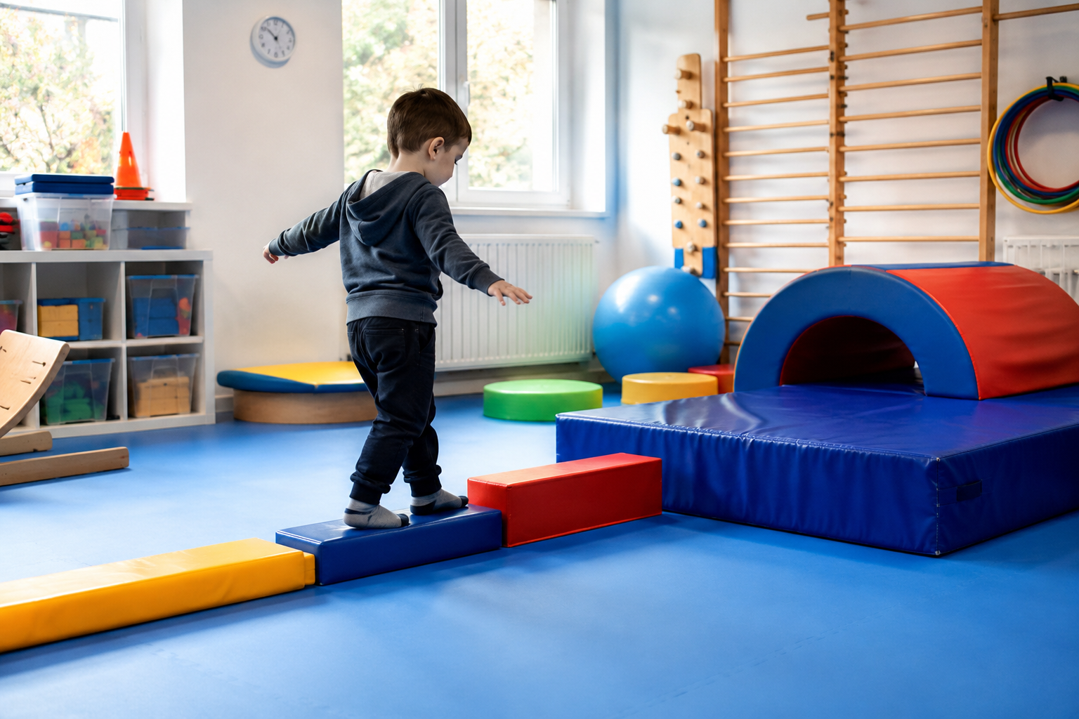 Enfant TDAH en équilibre