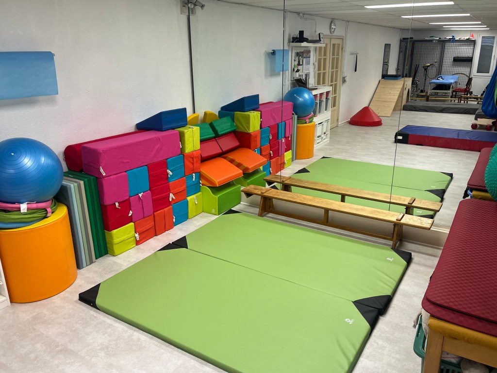 Tapis d'accueil, matériel en psychomotricité